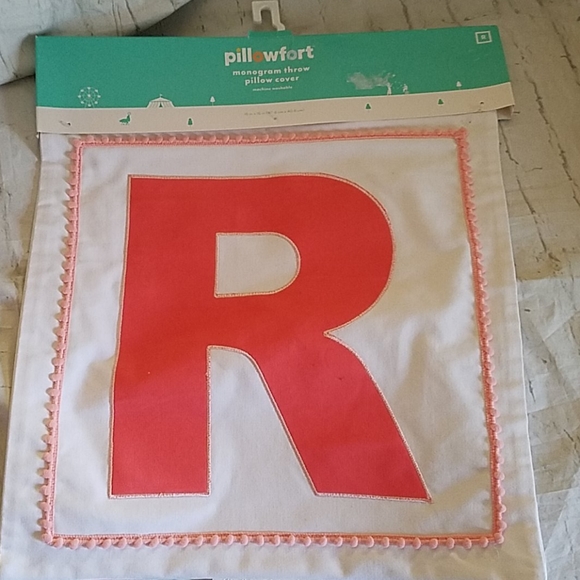 monogram throw Pillow covers - Picture 2 of 9